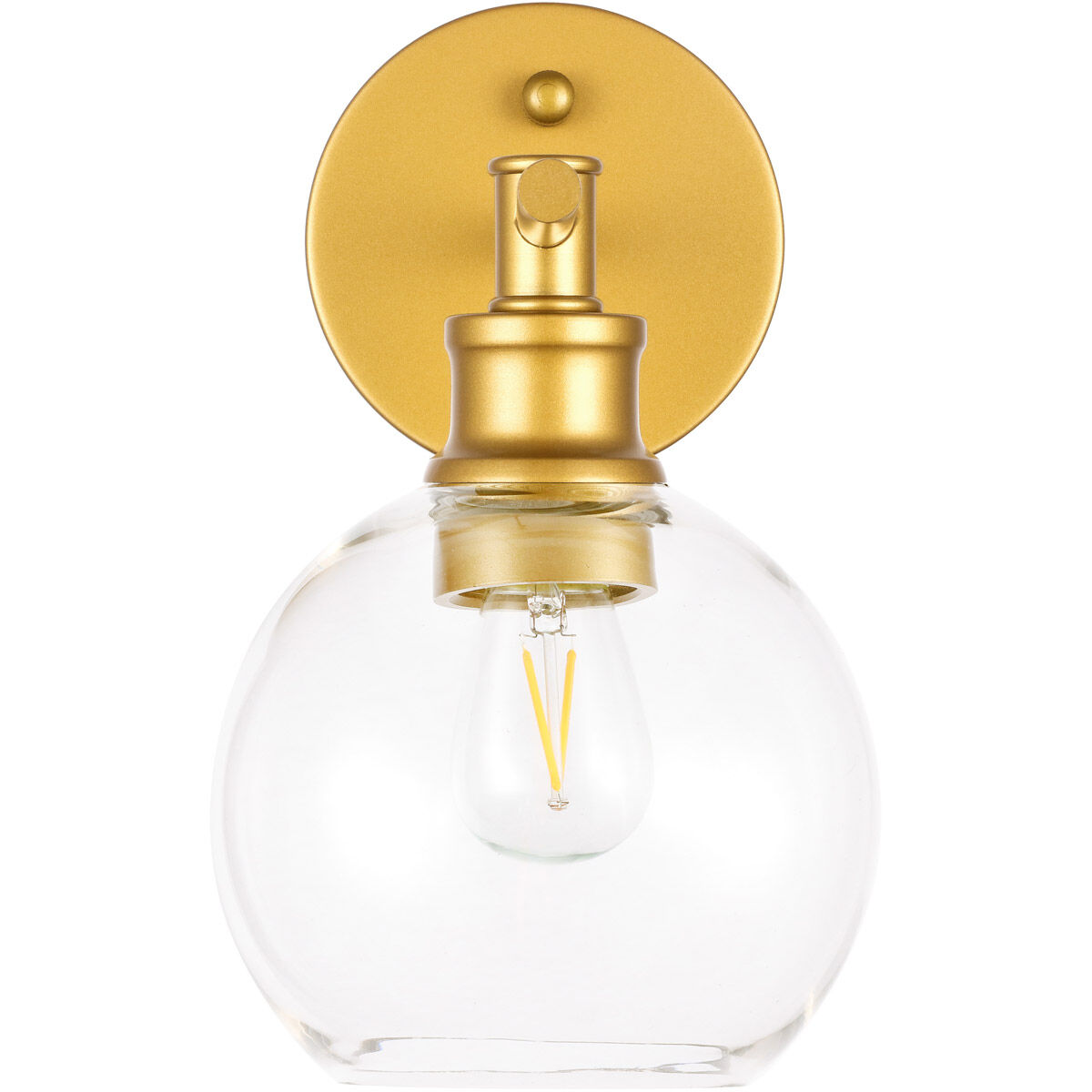 Collier 1 Light 6 inch Brass Wall sconce Wall Light