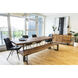 Bent 98.5 X 40 inch Natural Dining Table, Small