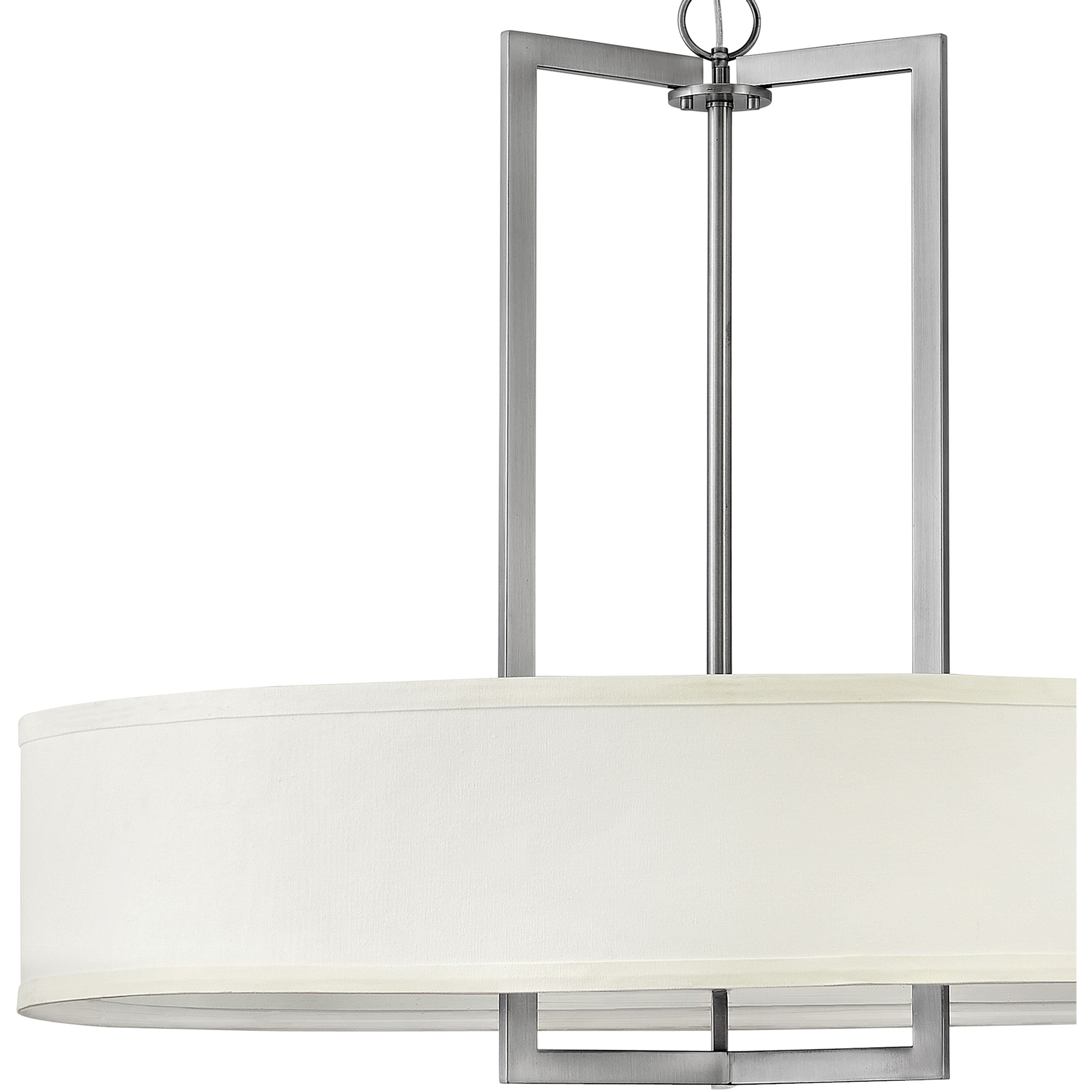 Hampton 9 Light 40 inch Antique Nickel Indoor Chandelier Ceiling Light