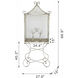 Anita Distressed White Greenhouse