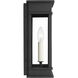 C&M by Chapman & Myers Cupertino 1 Light 13.13 inch Textured Black Outdoor Wall Lantern