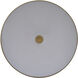 Kelvin LED 15.75 inch Gold Pendant Ceiling Light