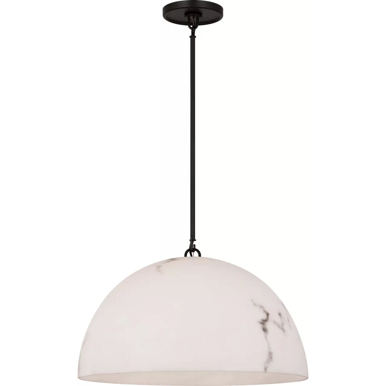 C&M by Chapman & Myers Savina 1 Light 19.88 inch Aged Iron Pendant Ceiling Light