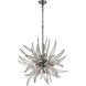 Naples 11 Light 34 inch Dark Graphite Chandelier Ceiling Light