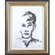 Studio Line Sketch Black/White Wall Art, 4 Piece