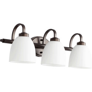 Reyes 3 Light 24.75 inch Bathroom Vanity Light