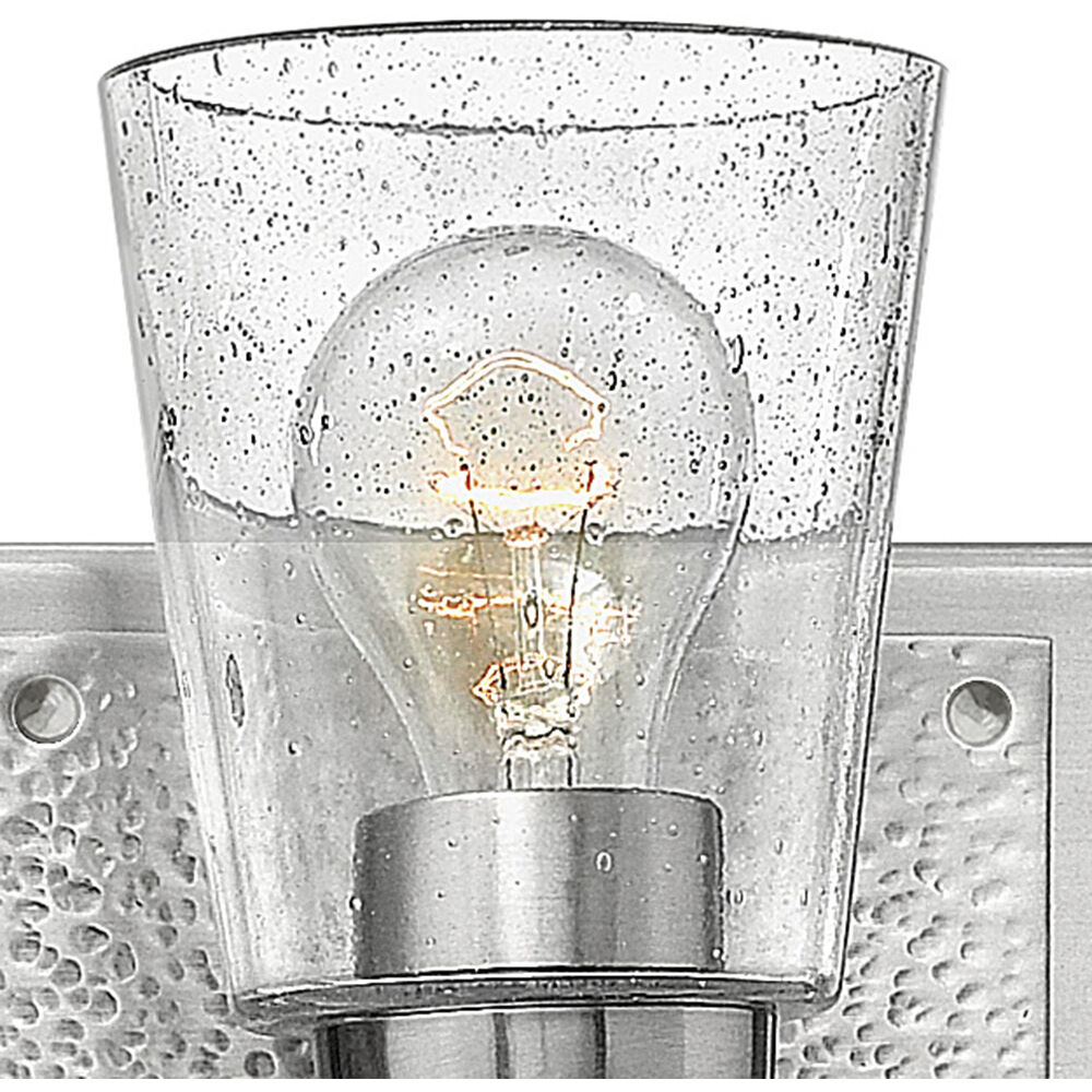 Jackson 2 Light 16.25 inch Brushed Nickel with Polished Antique Nickel Vanity Light Wall Light