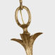 Chapman & Myers Amalfi LED 57 inch Milano Gold Linear Chandelier Ceiling Light