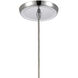 Glitzy 1 Light 5 inch Polished Chrome Mini Pendant Ceiling Light