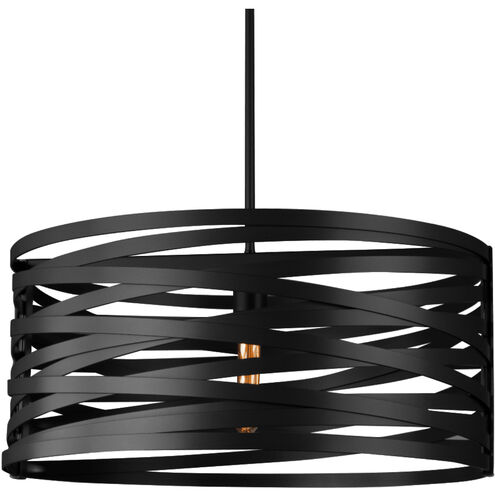 Tempest 1 Light 24.3 inch Classic Silver Chandelier Ceiling Light, Drum