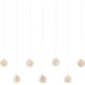Finhorn 7 Light 59 inch Silver Multi-Drop Pendant Ceiling Light