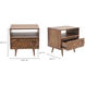 O2 22 X 22 inch Natural Nightstand