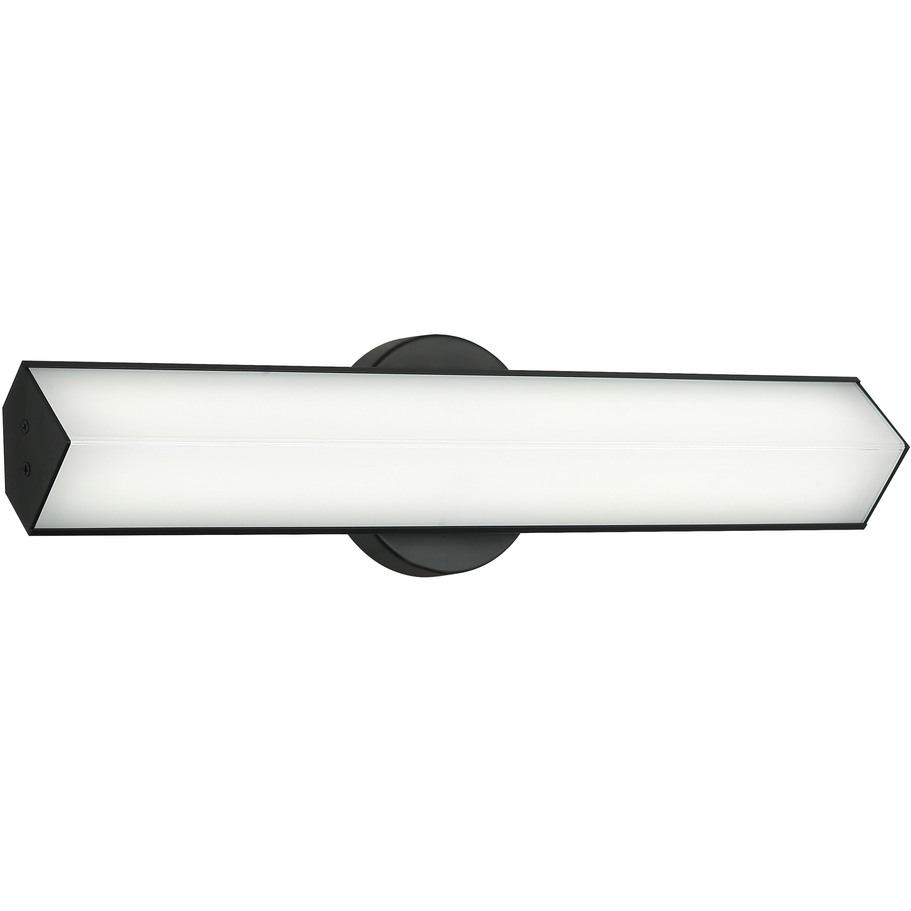 Jade LED 18 inch Black Bath Vanity Light Wall Light