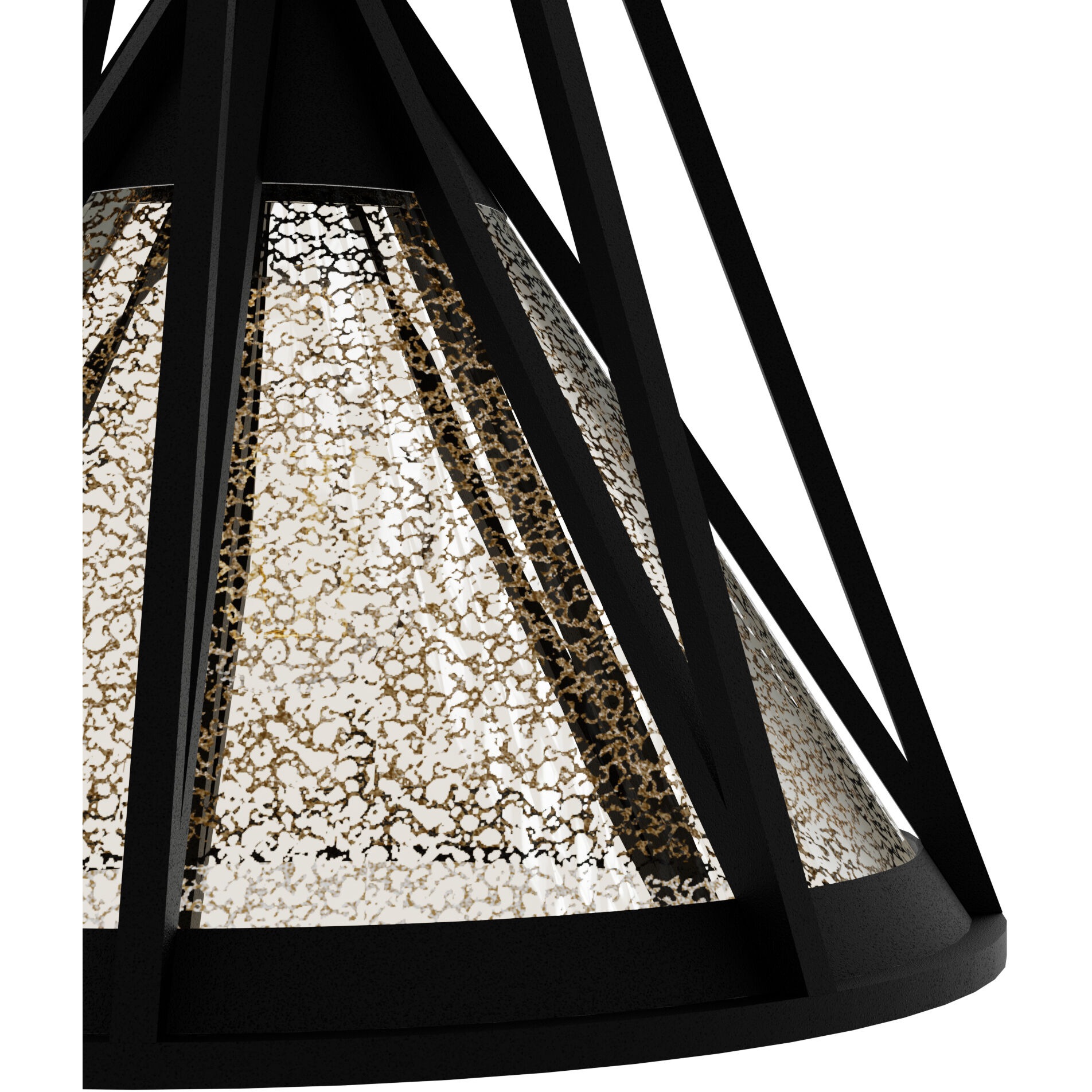 Rafner 1 Light 10.25 inch Natural Black Iron Pendant Ceiling Light