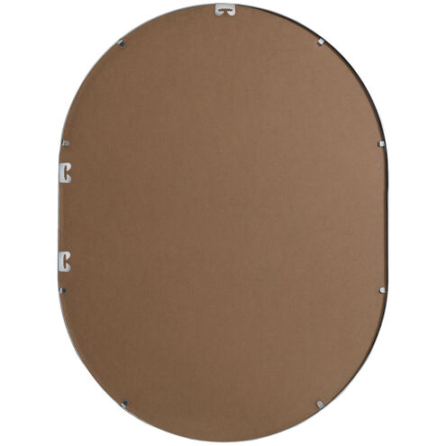 Asha 40 X 30 inch Silver Mirror in 30 x 40