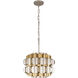 Swoon 1 Light 16 inch Antique Gold/Gold Dust Pendant Ceiling Light, Smithsonian Collaboration