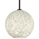 Coco 12 LED Black Stem Pendant Ceiling Light