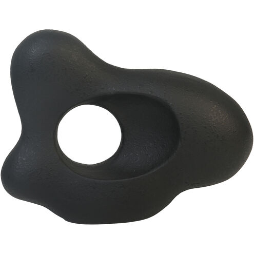 Matter 15 X 11.5 inch Sculpture in Black, Ecomix