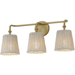 Baja 3 Light 24.25 inch Bathroom Vanity Light