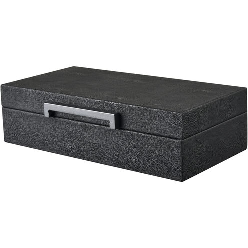 Grackle 11.75 X 6 inch Black with Black Box