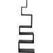 Laszlo Matte Black Bookcase