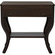 Weldon 30 X 28.5 inch Distressed Brown Side Table