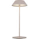 Pela 14.13 inch 3 watt Moonstone Gray Table Lamp Portable Light