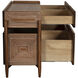Savino 60 X 18 inch Dark Walnut Sideboard