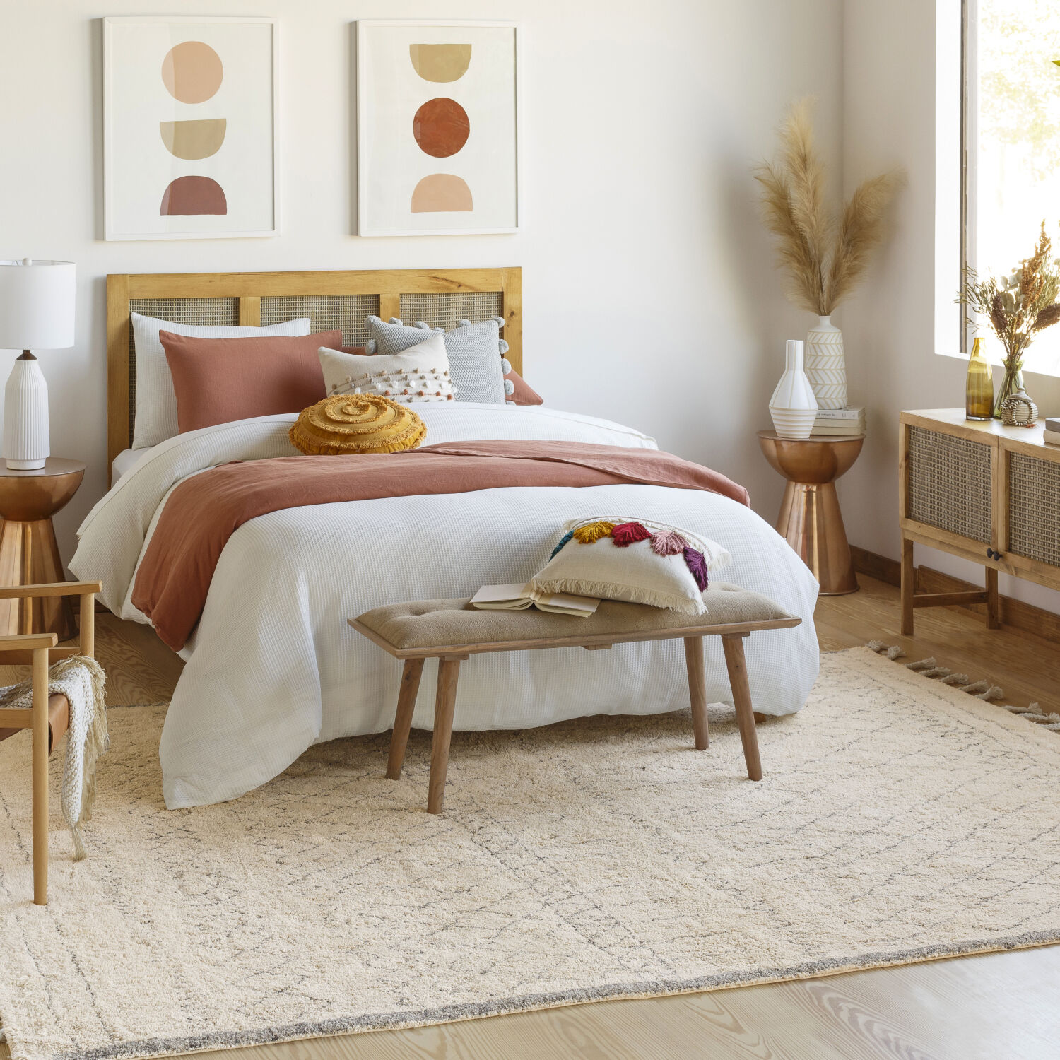 Khemisset 120 X 96 inch Light Grey Rug in 8 x 10, Rectangle