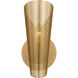 Christiane Lemieux Plivot 1 Light 5.5 inch Burnished Brass Bath Vanity Wall Sconce Wall Light