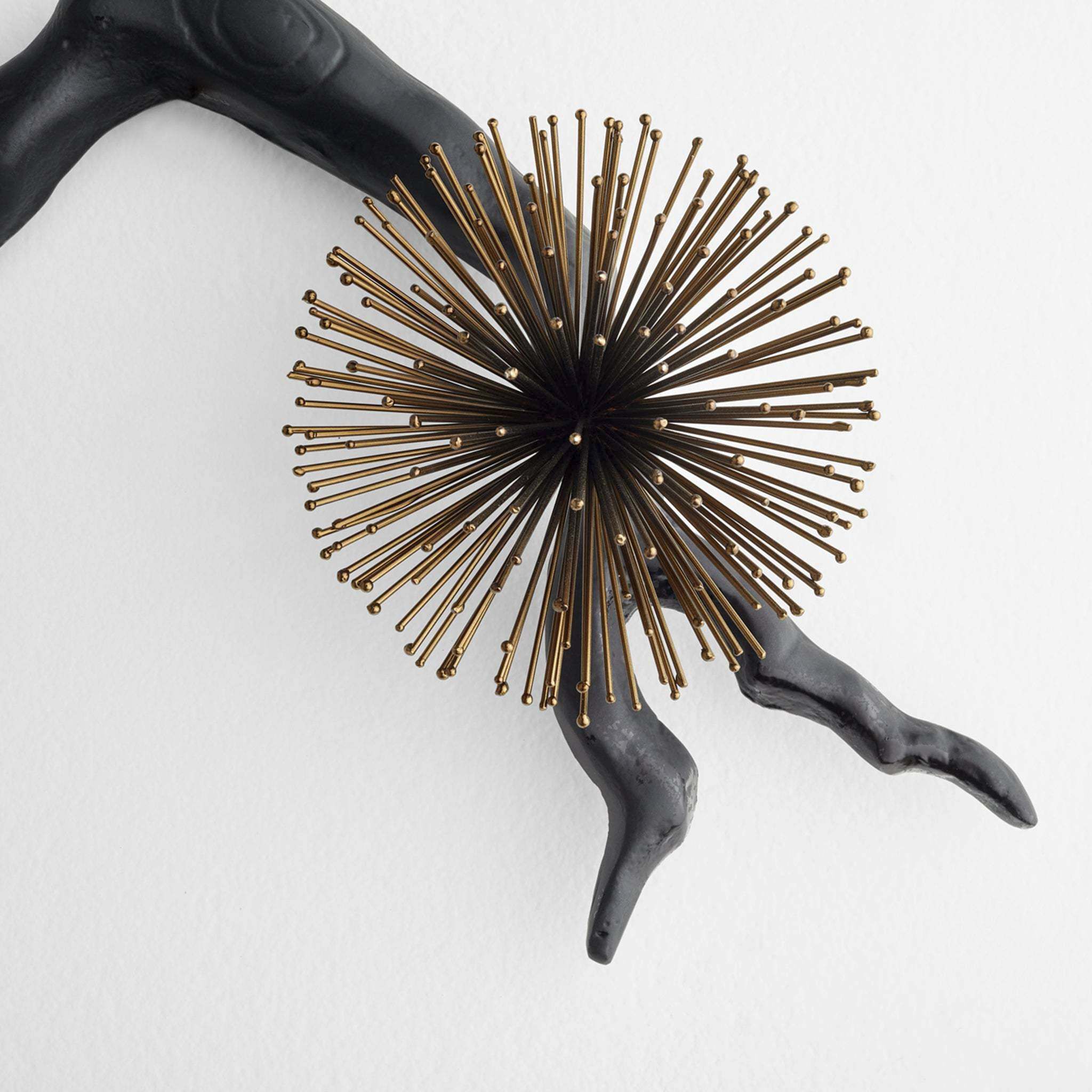 Ichiyo Black and Gold Accents Wall Decor, Small