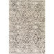 Stretto 35 X 22 inch Neutral and Gray Area Rug, Polyester and Wool