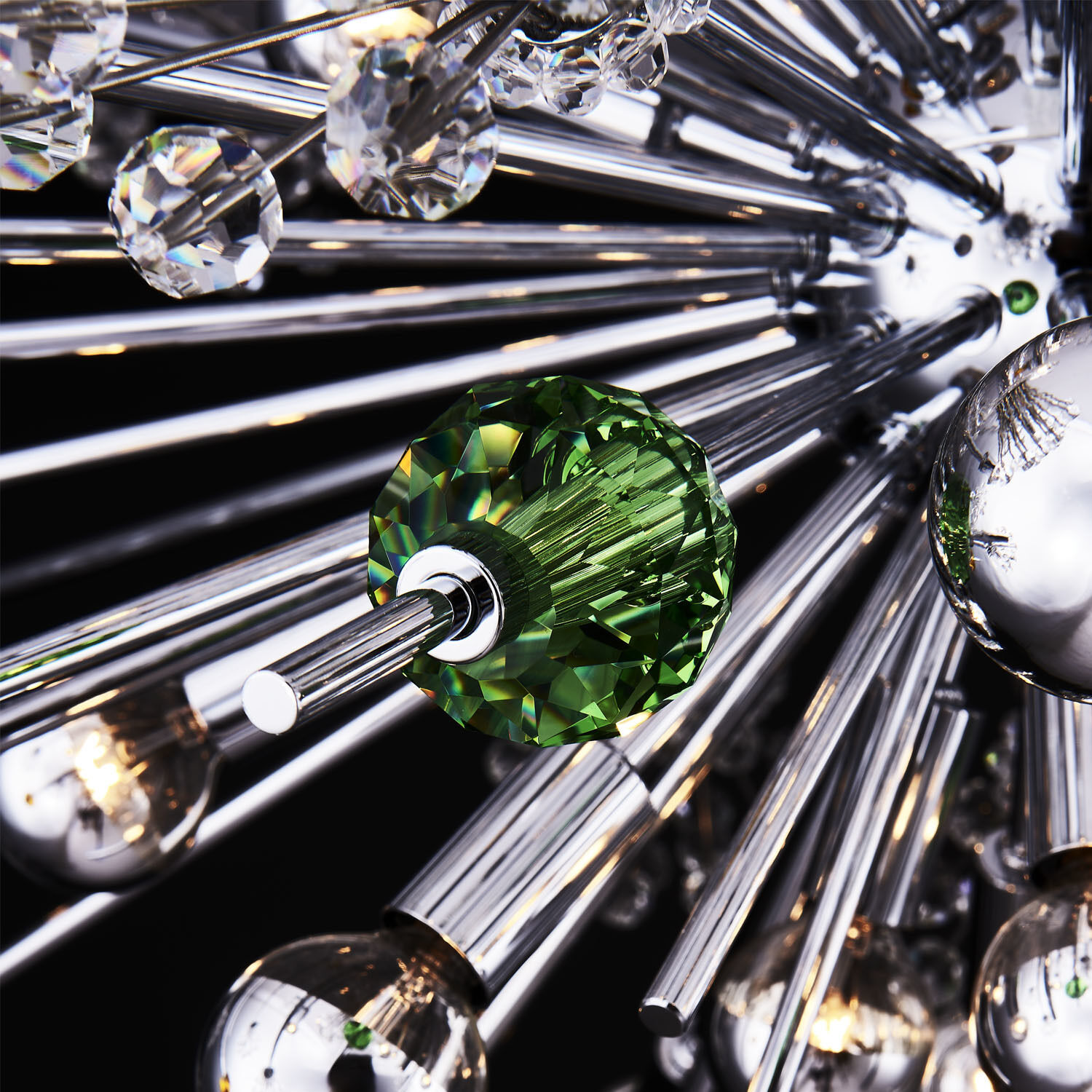 Constellation 30 Light 36 inch Polished Chrome Pendant Ceiling Light