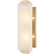 Nova 2 Light 6.25 inch Natural Sconce Wall Light