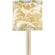 Aviary Moss/Ivory Drum Chandelier Shade