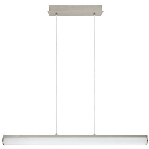 Calnova 2 LED 35.5 inch Matte Nickel Pendant Ceiling Light