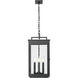 Hartwell 4 Light 10 inch Sand Black Outdoor Chain Mount Ceiling Fixture