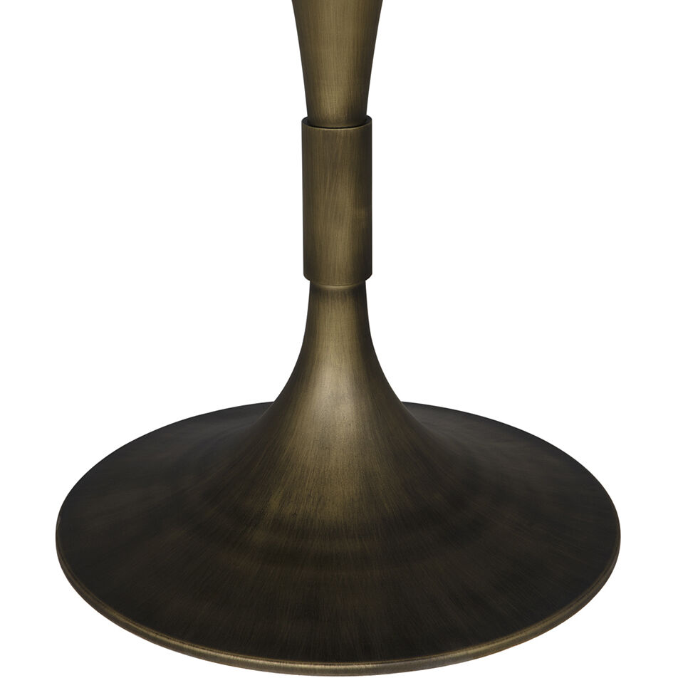 Jamna 36 X 36 inch Aged Brass Dining Table