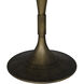 Jamna 36 X 36 inch Aged Brass Dining Table