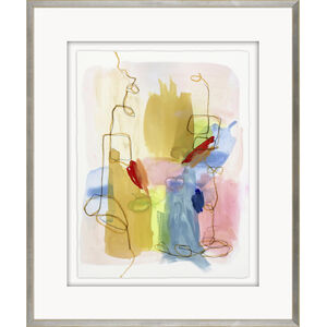 Colorways Multi and Pink and Blue Framed Art