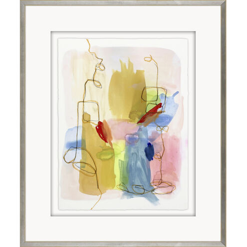 Colorways Multi and Pink and Blue Framed Art
