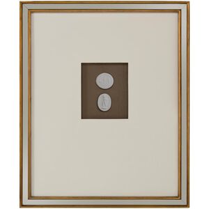 Mahogany Intaglio V Wall Decor, 3D