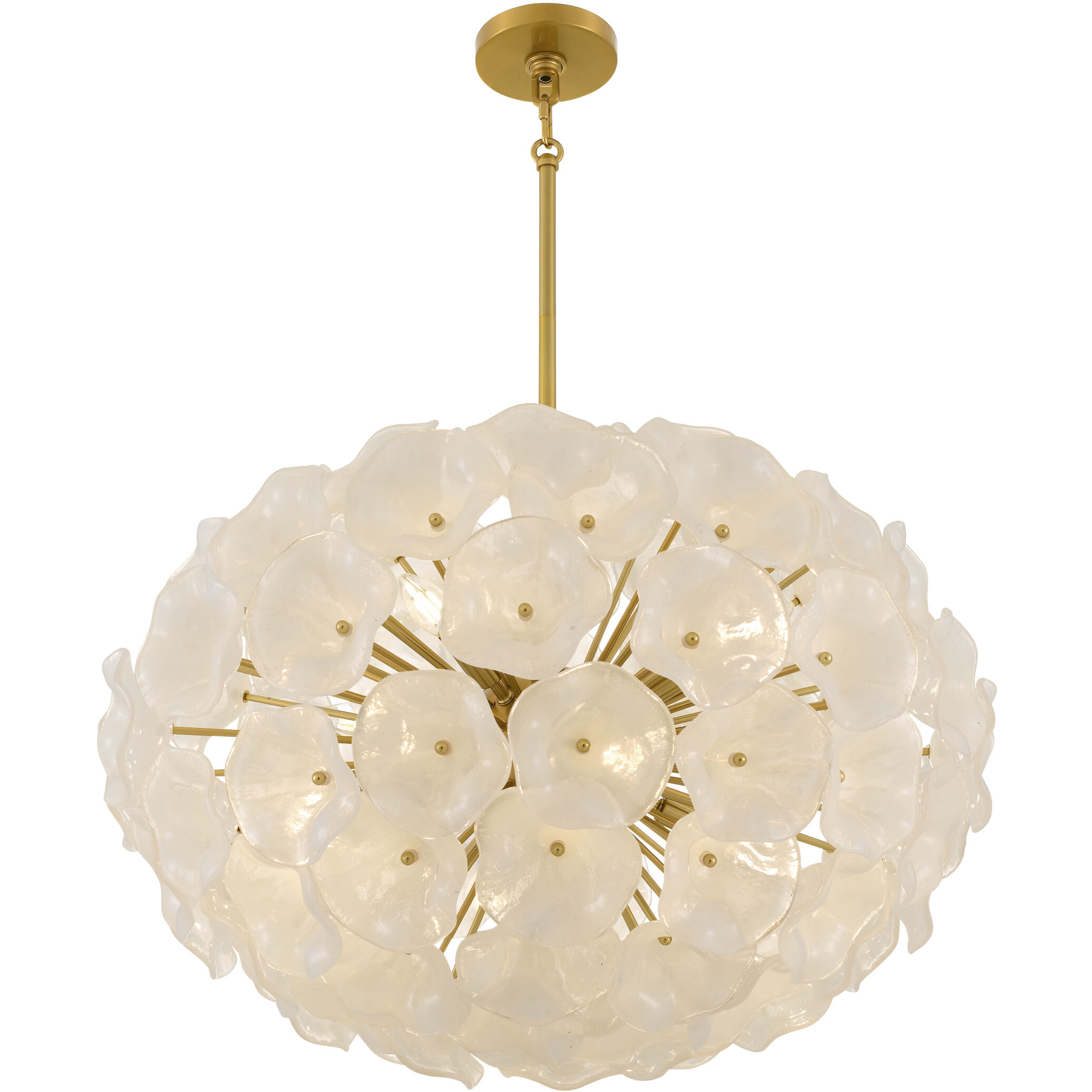 Audrey Pendant Ceiling Light in Brushed Gold