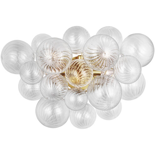 Julie Neill Talia LED 26.75 inch Gild Sconce Wall Light, Large