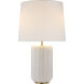 Thomas O'Brien Minx 31.25 inch 15 watt Ivory Table Lamp Portable Light, Large