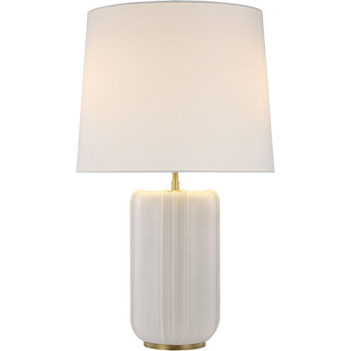 Thomas O'Brien Minx 31.25 inch 15 watt Ivory Table Lamp Portable Light, Large