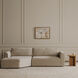 Madrid Beige Sectional, Right