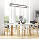 Trick Box LED 5 inch Black Pendant Ceiling Light, dweLED