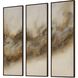 Smoke Break 61 X 21 inch Hand Painted Modern Art, Set of 3