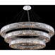 Rondelle 56 Light 72 inch Polished Chrome Pendant Ceiling Light in Firenze